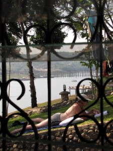 Kamer uitzicht Sangkhlaburi