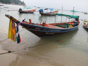 Thailand, Koh Tao taxiboot.