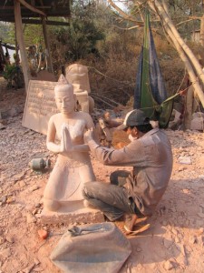 Beeldhouwen in Choop