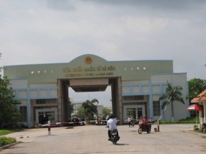 De grens van Vietnam