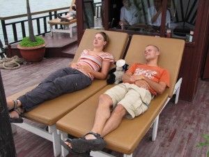 Relaxen op onze Junk