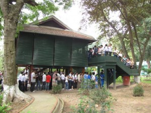 Het huis van Ho Chi Minh.