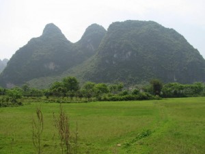 Omgeving van Yangshou.