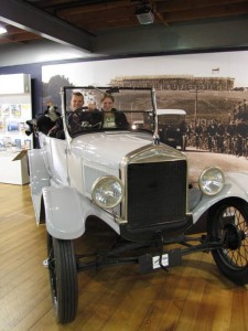 Wij in een oude T-Ford