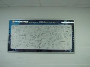 Een kijkje achter de schermen van de Australian Open