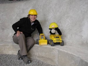 In het museum kunnen de kids ook spelen!