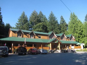 Ons eerste slaapplekje met de auto.