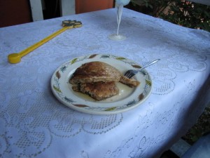 Bijzondere maar smaakvolle pannenkoeken MET Maple Syrop en boter.
