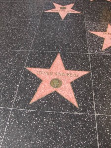 Bekende sterren op de walk of fame