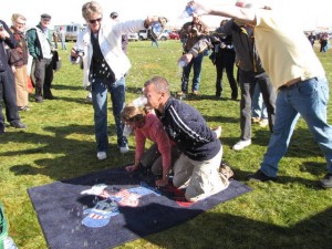 Onze luchtdoop is een feit