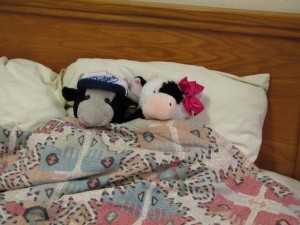 Privé: Koen en Lilly voor het eerste samen in bed.