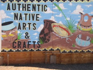 Indiaanse souvenirtjes shoppen