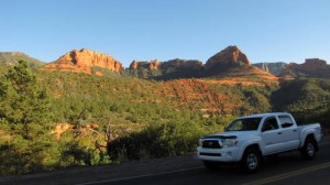 Rood gele bergen bij Sedona