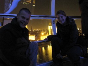 Wij met op de achtergrond the BIg Ben.